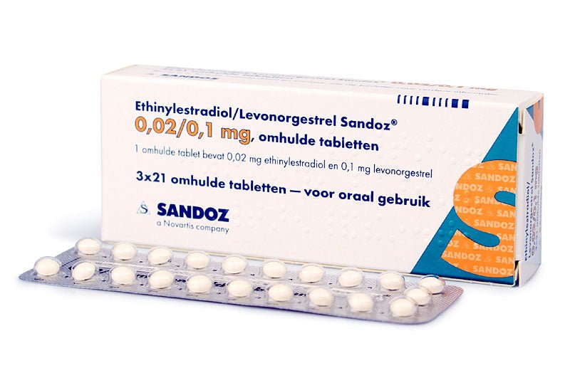 Ethinylestradiol/levonorgestrel 0,03/0,15 mcg - Médetone