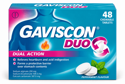 Gaviscon Duo Chewable Tablets - Médetone